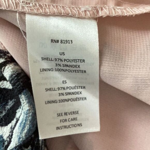 WOMENS COLD SHOULDER FLORAL MIDI DRESS MEDIUM LOOSE FIT - Picture 6 of 7